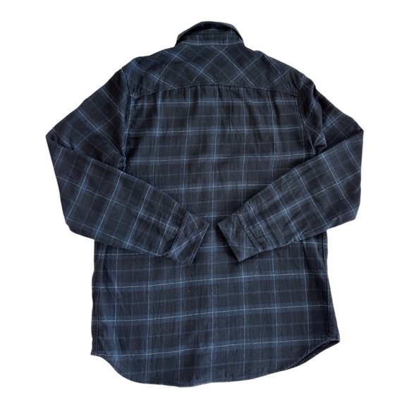 Zadig & Voltaire Men's Stanael Check Plaid Long Sleeve Button Down Shirt Size M - Picture 2 of 9